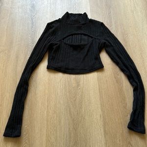 Key whole turtle neck